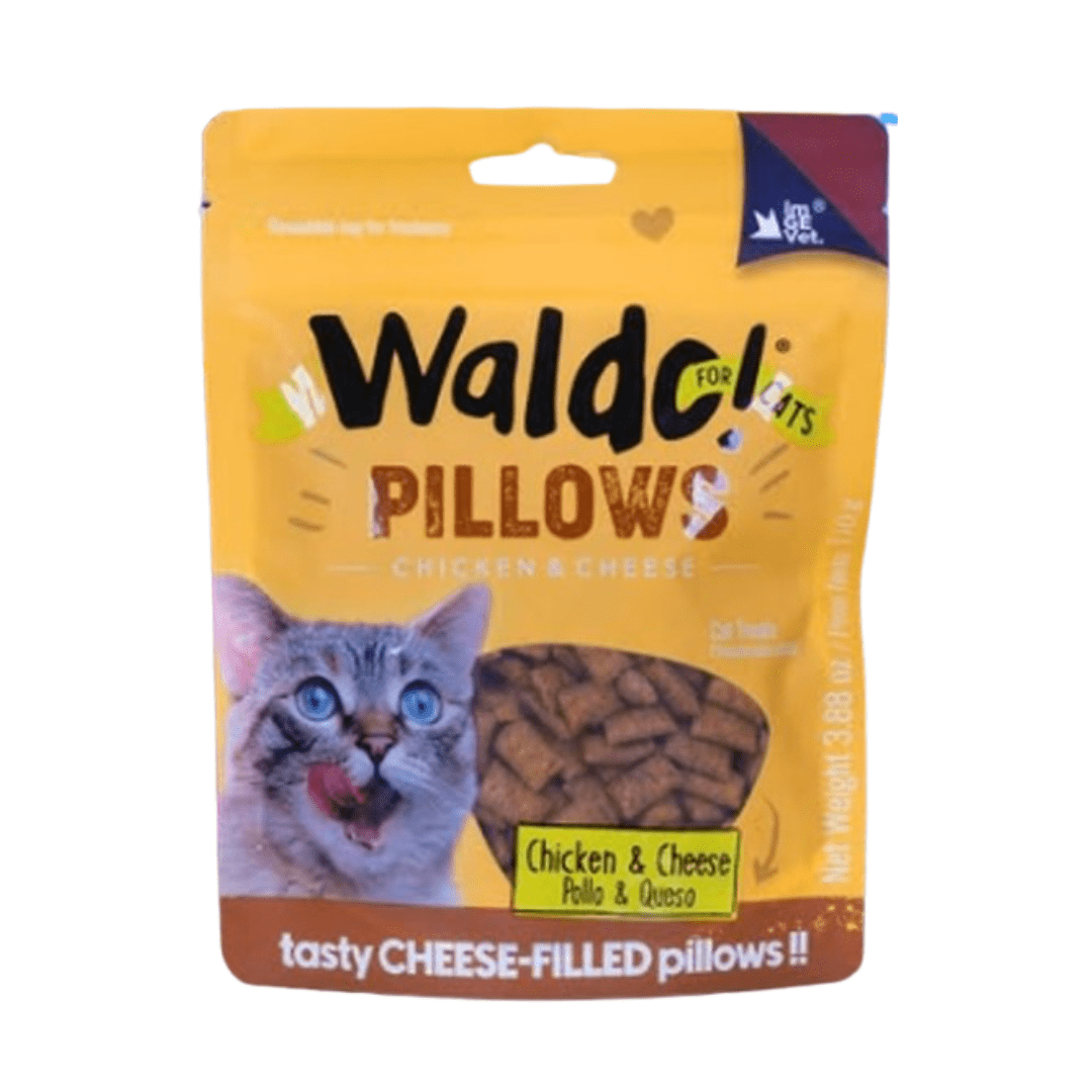 Waldo for Cats - Pillows - Chicken & Cheese