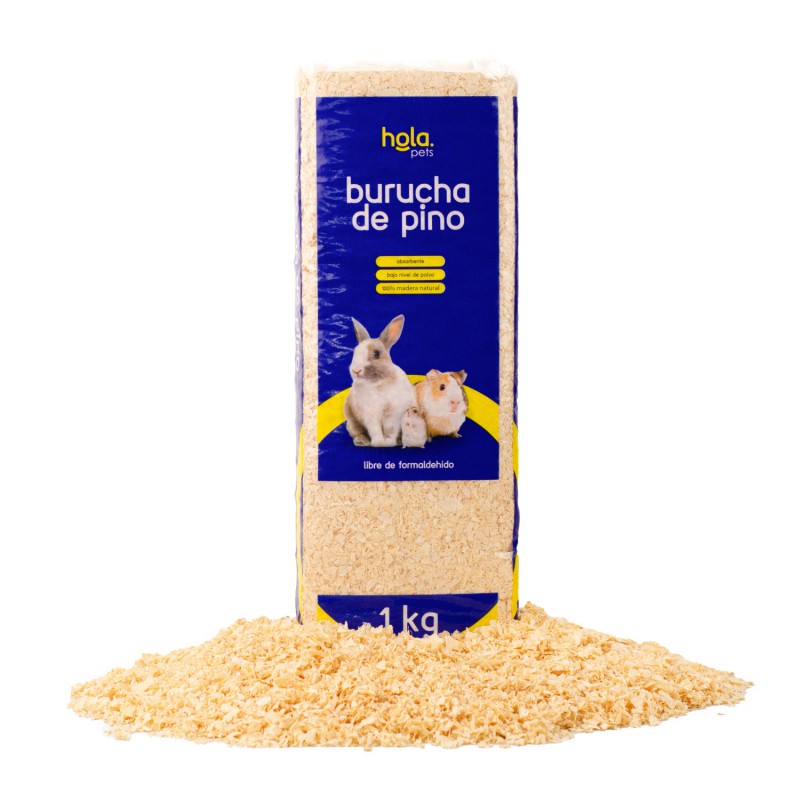 Hola Pets - Burucha de Pino 1kg
