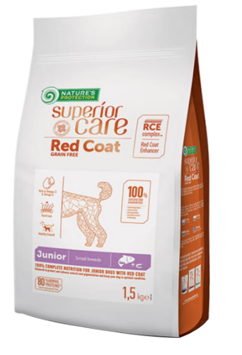NATURE´S PROTECTION - Superior Care Red Coat - Junior 1.5kg