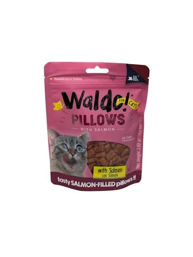 Waldo for Cats - Pillows - Salmón